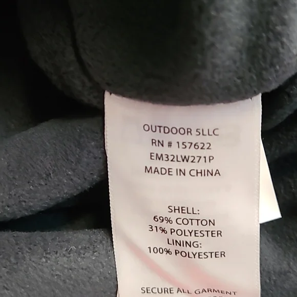 EDDIE BAUER MENS LINED SHIRT JACKET "FOREST NIGHT" GREEN SIZE XL - Picture 12 of 13